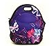 Shubb Neoprene Lunch Bag Tote Purple