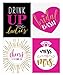 Girls Night out - Bachelorette Party Wine Bottle Labels (set of 4)