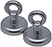 2 Eye Bolt Neodymium Hook Magnets - Each Holds up to 50 Pounds