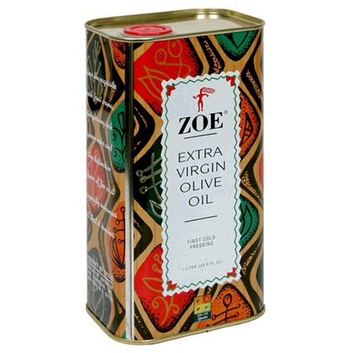 Zoe Extra Virgin Olive Oil, 1Liter Tins (Pack Of 2) on Galleon Philippines