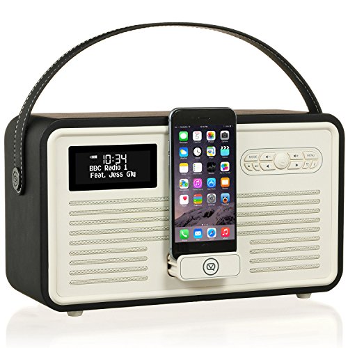 Buy VQ Retro Mk II DAB & DAB+ Digital Radio with FM, Bluetooth, 8 Pin
