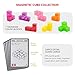 D-FantiX Magnetic Toys Magnetic Building Blocks 3D Puzzle Cube Stress Relief Toys Brain Teaser 7 Shapes Magnetic Blocks Bricks Intelligence Developing Toys Games for Kids Adults