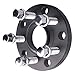 GDSMOTU 5x100 to 5x100 / 5X112 to 5x112 Hubcentric Wheel Spacers 15MM Thickness / 4pc with M14x1.5 Studs + 57.1mm Hub Bore for Audi Wheel Spacers/Volkswagen Wheel Spacers