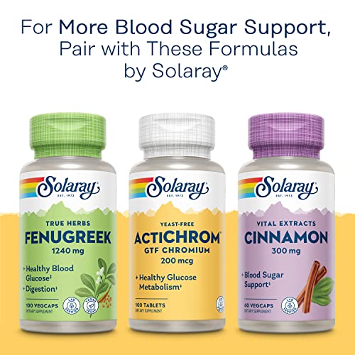 Solaray Berberine Extract with Oregon Grape, Healthy Blood Glucose