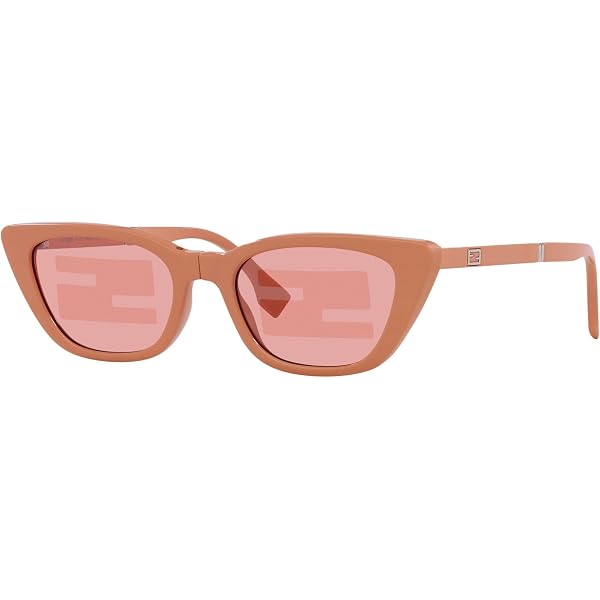 FENDI サングラス 64□15 サイドFロゴ ピンク 華やか 希少 201 FENDI Injected Touch of FF Sunglasses, Pink & Silver, Luxury