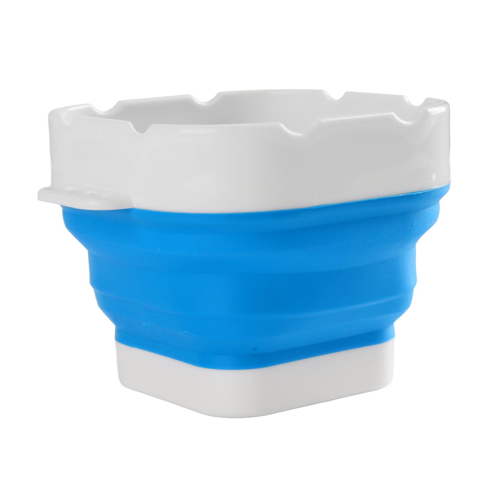 Photo 1 of Paint Brush Washer,Collapsible Portable Silicone Paint Brush Washing Bucket Painting Brush Cleaning Water Cup Paint Brush Basin Cleaner for Acrylic Watercolor Painting (Blue)