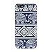 Coromose Fashion Blue Elephant Pattern Hard Case for iPhone 5 5G 5S