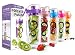 Live Infinitely 32 oz. Infuser Water Bottles - Featuring a Full Length Infusion Rod, Flip Top Lid, Dual Hand Grips & Recipe Ebook Gift (Purple, 32 oz) primary