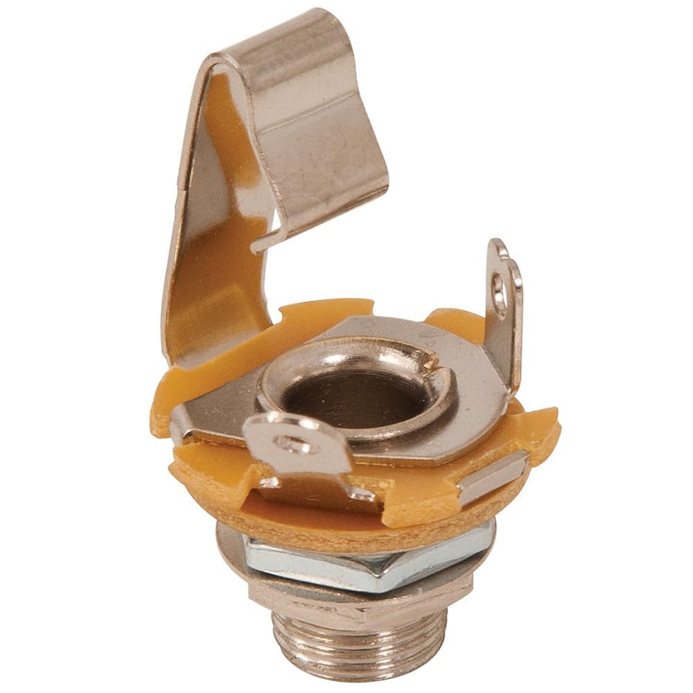 GT MONO JACK - SUITABLE FOR 1/4inch JACK PLUG - CHROME