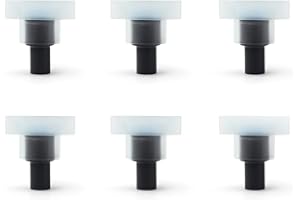 APOIINLE Regulator Window Rollers for GTO 442 Chevelle GM Buick 64-68 Door Window Glass Regulator Roller and Rivet 6pcs