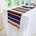TRLYC Pack of 10 Wedding 14 by 84-Inch Mexican Serape Table Runners for Country Outdoor Wedding Party Christmas Decor