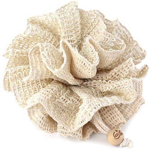 EVOLATREE Bath & Shower Loofah Sponge - Eco Friendly Natural Exfoliating Body Scrubber - 3 Pack - Thumbnail 3