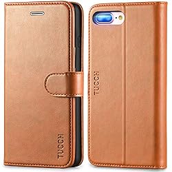 TUCCH iPhone 8 Plus Wallet Case, iPhone 7 Plus PU