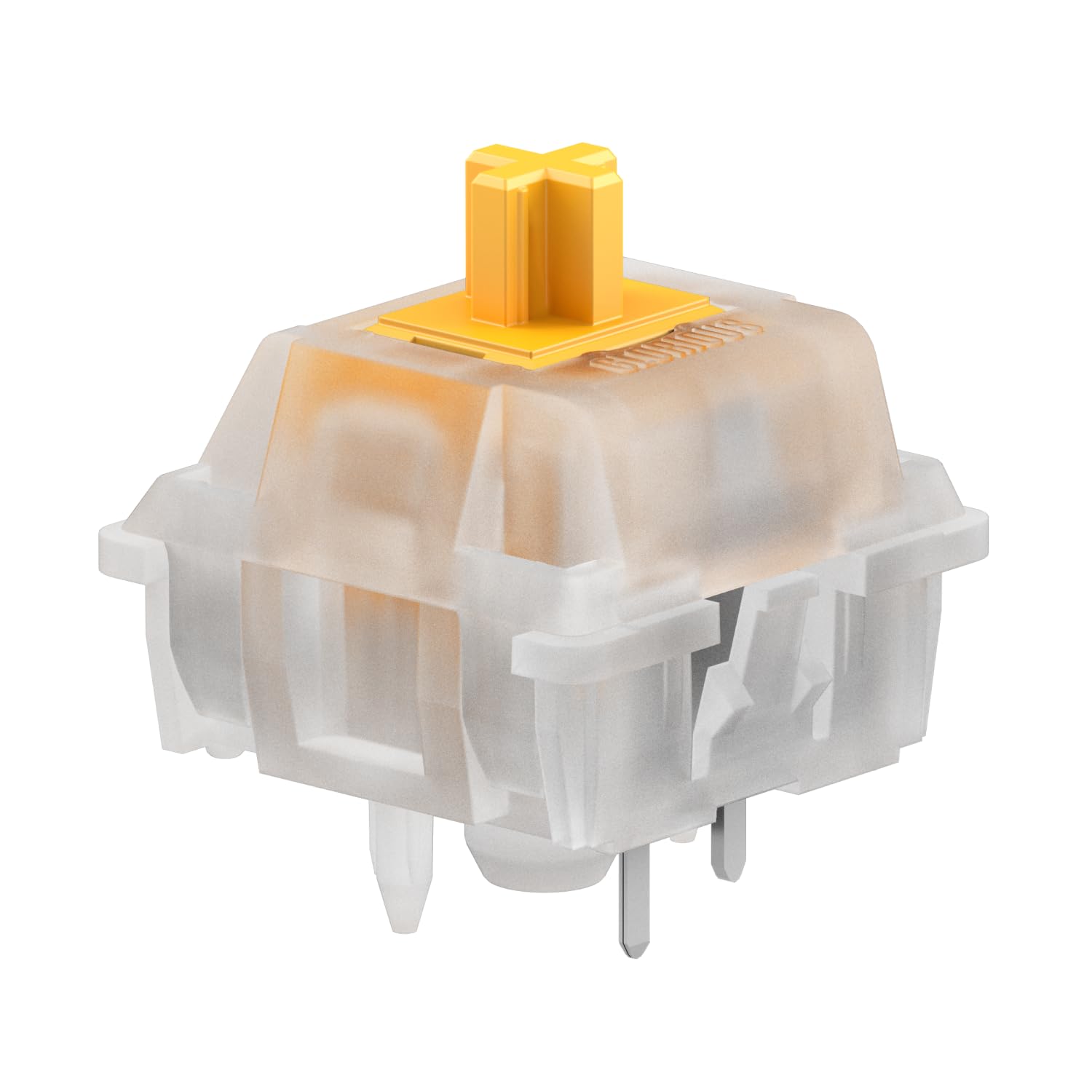 Glorious Gaming - Panda Silent Switches (36 PCS) Lubed Tactile Switches for Gaming and Typing, for MX Hotswappable Mechanical Keyboards, 3-Pin Plate Mounted