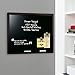 The Board Dudes Chalk Board Magnetic Wood Style Frame 22x18