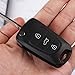 ARANA Fob Shell 3 Buttons Flip Folding Remote Key Case Shell for Kia K5 k2 i30 i35