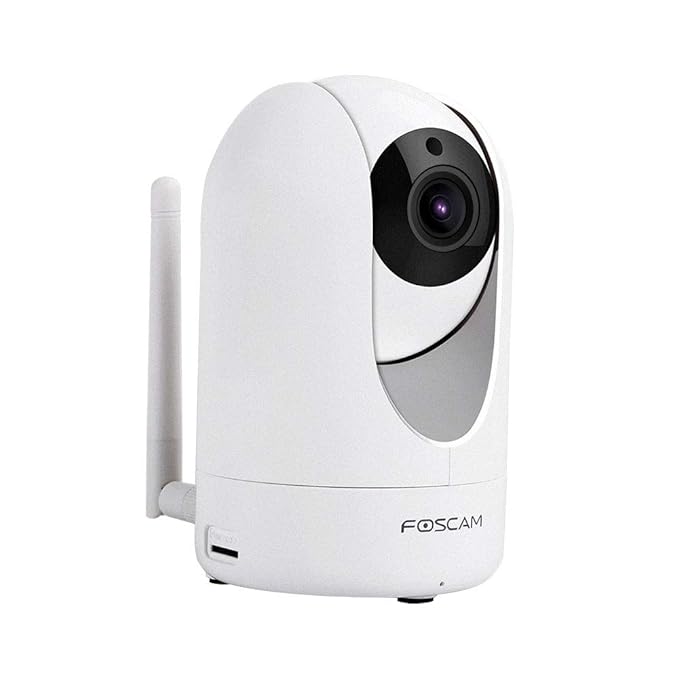 Foscam R2M - Drehbare und Schwenkbare Full HD IP WLAN Kamera/Überwachungskamera mit 2 MP (Auflösung von 1920x1080 Pixel), P2P