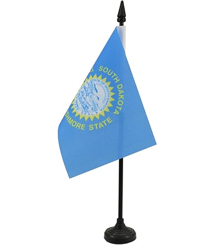 Palo Fermacarico Bandiera Da Tavolo 4x6" Di Porto Rico Con Asta, In Poliestere, Per Scrivania O Collezione Porto Rico Bandiera - Foto 11