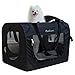 Pet Dog Carrier Soft Sided Cage Travel Crate Portable with Steel Frame for Small Dogs and Cats (24