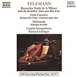 Telemann: Recorder Suite in A Minor; Viola Concerto; Tafelmusik