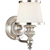 Hudson Valley Lighting Milton - One Light Wall Sconce - 6 Inches Wide by 9.5 Inches High-Polished Nickel Finish