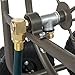 Palm Springs 4 Wheel Portable Garden Hose Reel Cart on Wheels - Holds 250ft Garden Hose