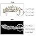 Sppry Gorgeous Baroque Rhinestone Tiara Crown for Bridal Princess Women at Wedding Birthday Pageant (Gold)