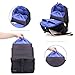 Camera Insert Backpack Bag Divider Dslr Lens Protector Pouch Interior Inner Case Liner Padded Organizer for Canon Sony Olympus (L, 241214 cm)