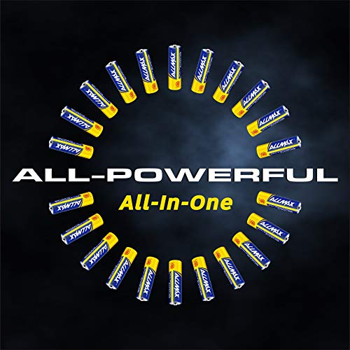 ALLMAX All-Powerful Alkaline Batteries- AA (30-Pack), Ultra Long Lasting, Leakproof, 1.5V Cell