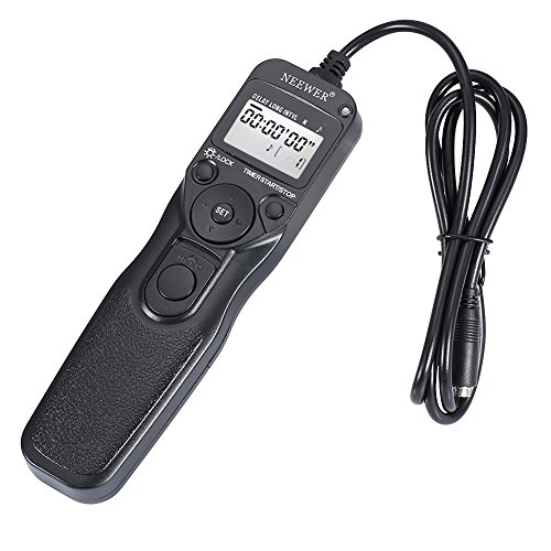 Neewer Shutter Release Timer Remote Control Cord Compatible with Canon