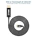 USB-C to DisplayPort Adapter Cable 4K@60Hz 6FT(1.83M),LANBO USB 3.1 Type C Male (Thunderbolt 3 Compatible) to DP Male Cable for Apple MacBook Pro 2016/2017, Samsung Galaxy S8(Aluminium Case)