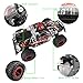Fistone RC Car 2.4G High Speed Racing Cars 20km/h 1:16 Beast Radio Control Monster Truck Rock Off-Road Vehicle Buggy Hobby Electronic Game Toys Model (Red)