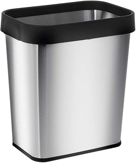 SHYPT Bote de Basura Delgado del Perfil del Cuarto de baño del Acero