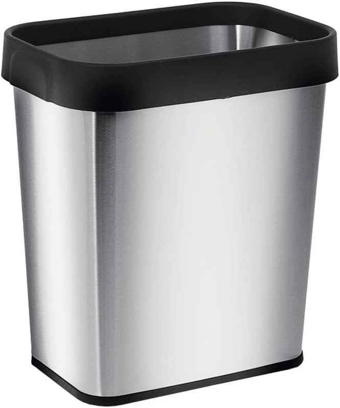 SHYPT Bote de Basura Delgado del Perfil del Cuarto de baño del Acero