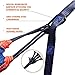 Premium Double Camping Hammock - Extra Strong Tree Straps & Carabiners Included - Heavy Duty 210T Parachute Nylon - Perfect For Outdoor Camping, Backpacking & Hiking - Lightweight & Portable
