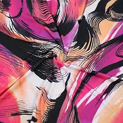 Texco Inc 60" Wide Printed 4-Way Stretch Venezia