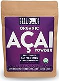 Feel Good Organics ACAI Powder (Freeze-Dried) – 4oz Resealable Bag