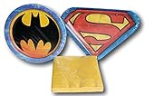 Batman vs Superman Party Supply Kit - Napkins and Plates