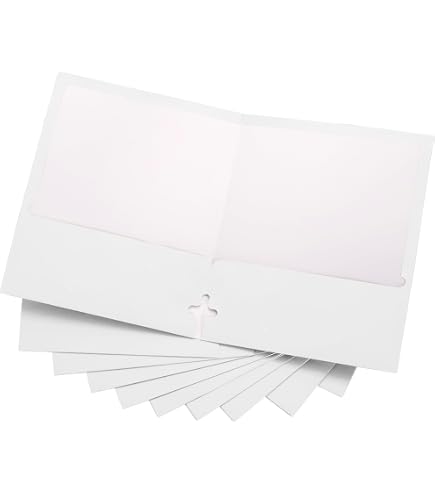 Amazon.com : Oxford Twin-Pocket Folders, Textured Paper, Letter