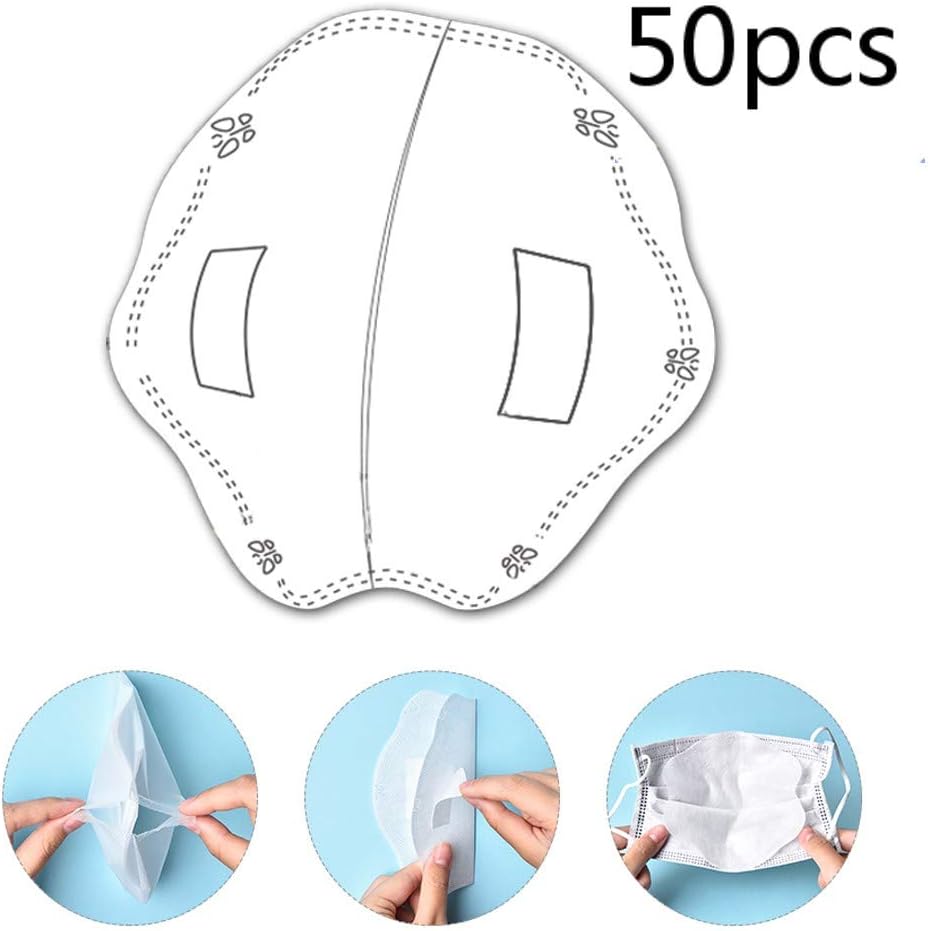 50Pcs Replacement Mat for Sūrgical 𝐌𝐀𝐒𝐊𝐒 with 3-Layer Fīltration Non-Woven, Fīlters for M95 Ma-sk （Only Pads）