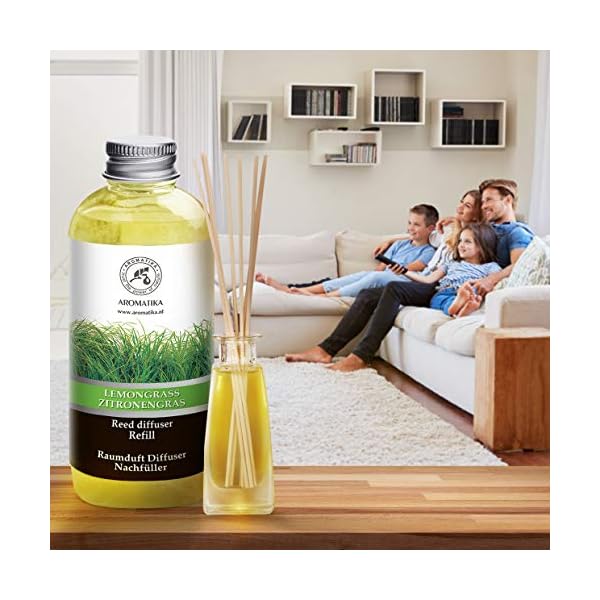 Lemongrass Diffuser Refill 34 Fl Oz (2x17 Fl Oz) Fresh & Long Lasting