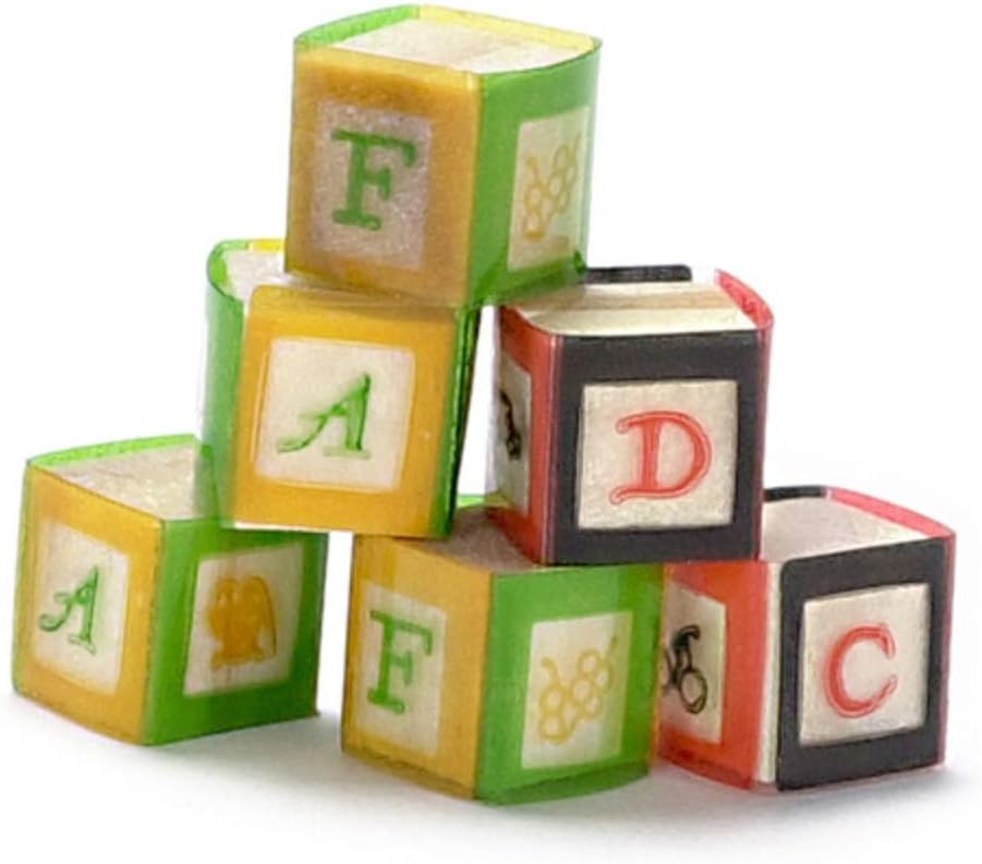 miniature alphabet blocks