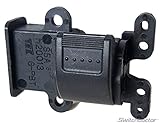 SWITCHDOCTOR Left Rear Window Switch for 2001-2005 Honda Civic (Black Button) OEM