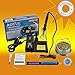 Aoyue 469 Kit includes 60 Watt Soldering Station, Solder Wire, Flux, Fast Chip Removal Alloy, Tip Cleaner, Desoldering Pump and Solder Wick