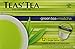 Teas' Tea Green Tea Plus Matcha Single Serve Cups (Pack of 12) Organic Zero Calories, Sugar Free