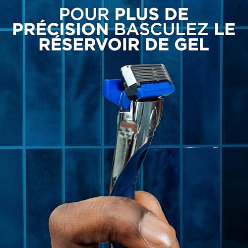 Hydro 5 manche de rasoir pour homme, 9 recharges de lames