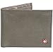 Alpine Swiss Men's RFID Blocking Genuine Leather Slim Bifold Wallet