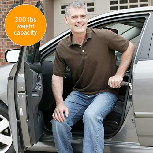 Stander Metro Car Handle Plus, Portable Vehicle Support Grab Bar, Standing Assist Mobility Aid, Includes LED Flashlight