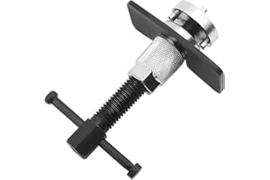 LKAHG Car Brake Caliper Piston Rewind Tool, Auto 3 in1 Replacement of Rear Rewind Back Brake Pad with Motor Tech Heavy Duty Disc Compressor, Universal for SUV Sedan Truck