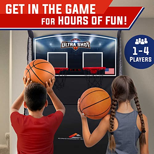 CINCINNATI GAMES Ultra Basketball Game, Basketball Arcade Game Indoor